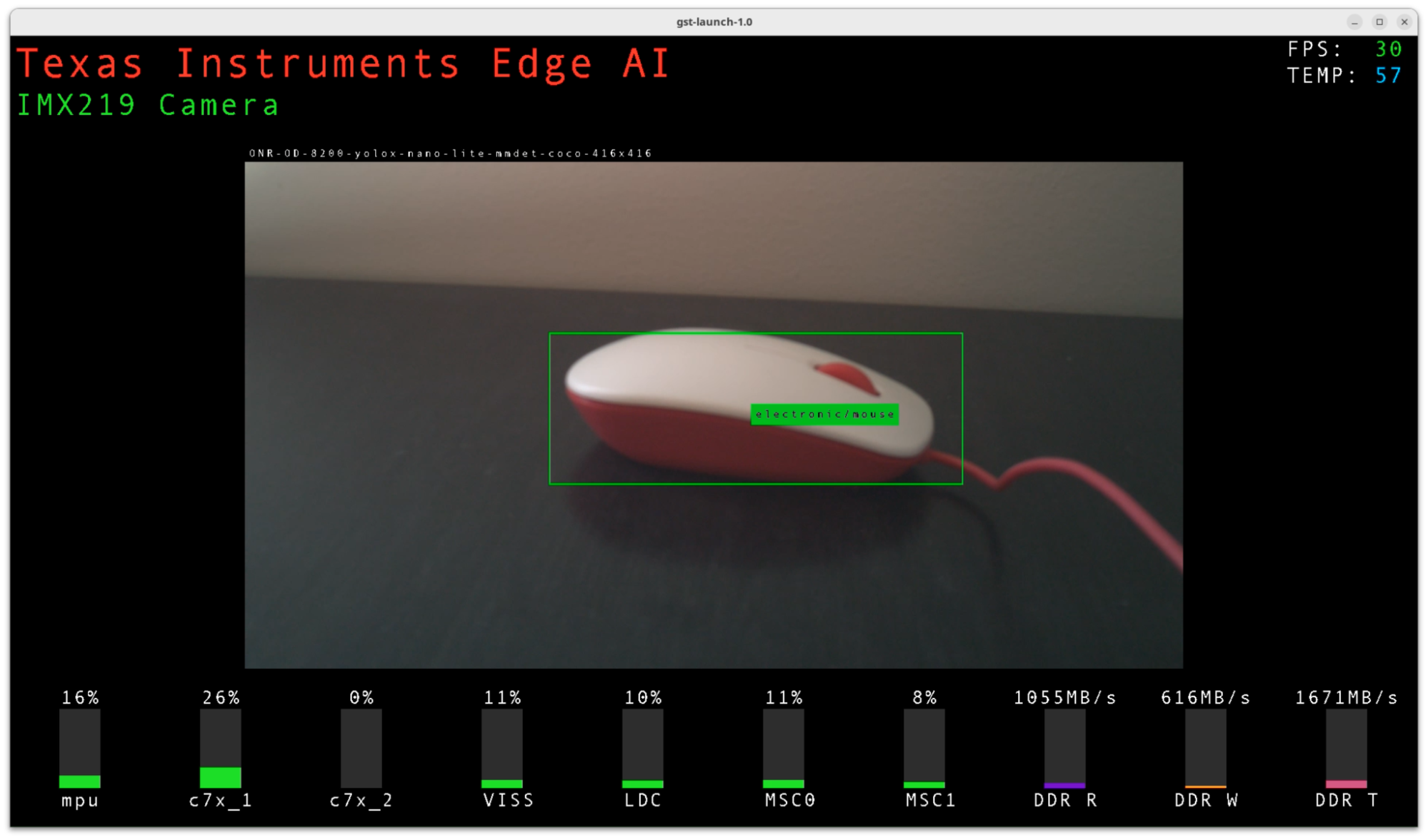 Object detection demo